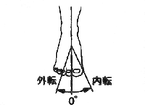 足関節内転・外転